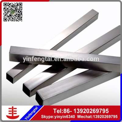 stainless steel welded square pipe seamless tube 201 202 ss304 304L 316L 310S 430 grade